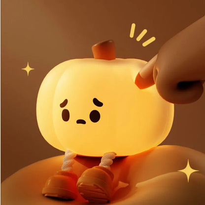 Pumpkin Silicone Night Light