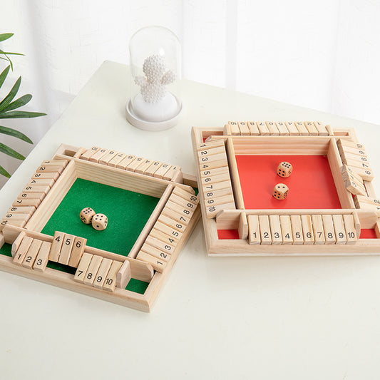 Classic Wooden Dice Game