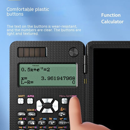 Scientific Calculator with LCD Notepad