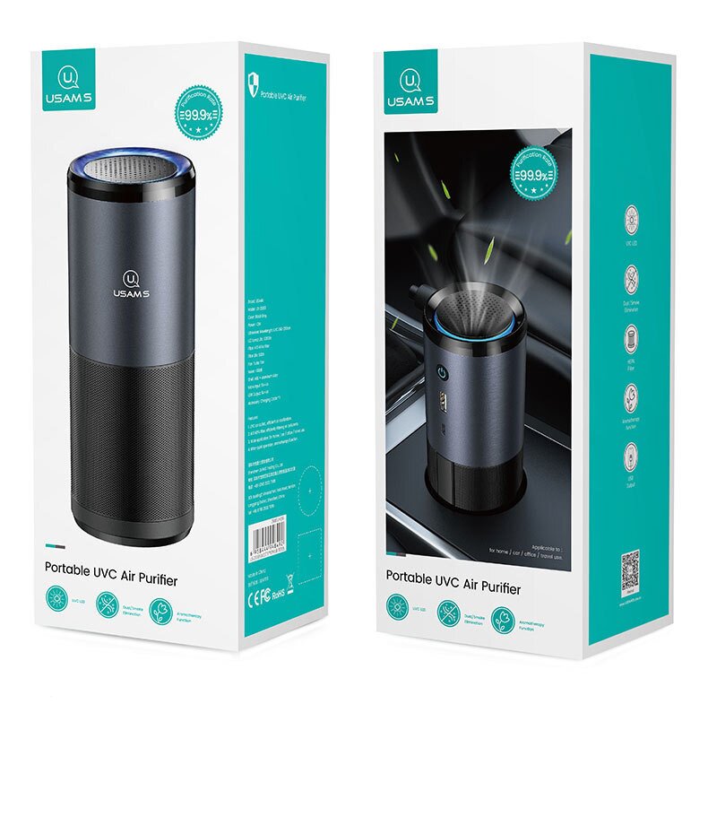 Premium Car Air Purifier Ionizer – Breathe Clean, Drive Fresh