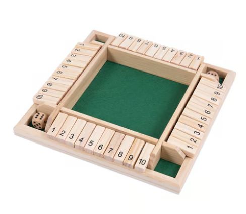 Classic Wooden Dice Game