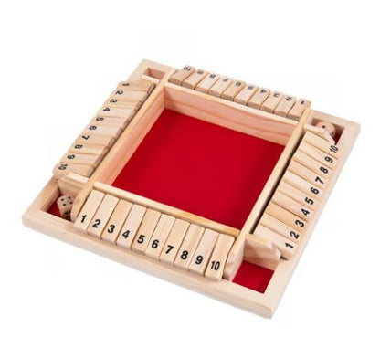 Classic Wooden Dice Game