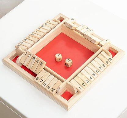 Classic Wooden Dice Game